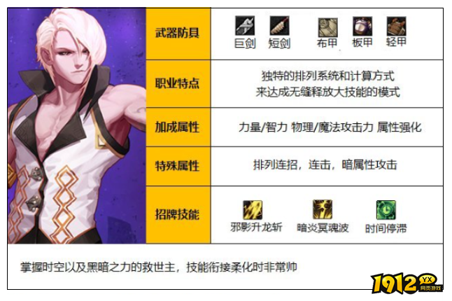 dnf110级黑暗武士职业是什么 dnf110级黑暗武士职业介绍