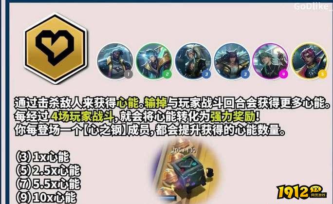 云顶之弈心之钢羁绊效果是什么 云顶之弈心之钢羁绊效果介绍