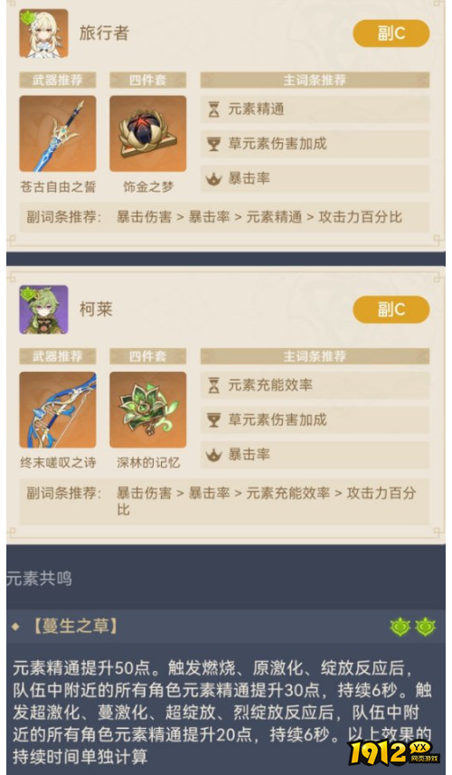 原神妮露阵容怎么玩 原神妮露阵容推荐分享