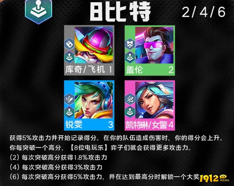 云顶之弈8比特羁绊怎么玩 云顶之弈8比特羁绊效果介绍
