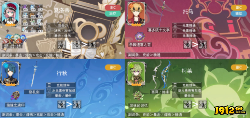 原神夏洛蒂如何配队 原神夏洛蒂配队阵容说明
