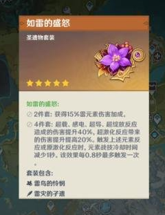 原神赛诺圣遗物怎么选 原神赛诺圣遗物适用性分析