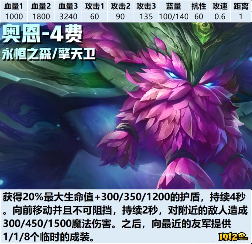 云顶之弈S11奥恩技能是什么 云顶之弈S11奥恩技能介绍