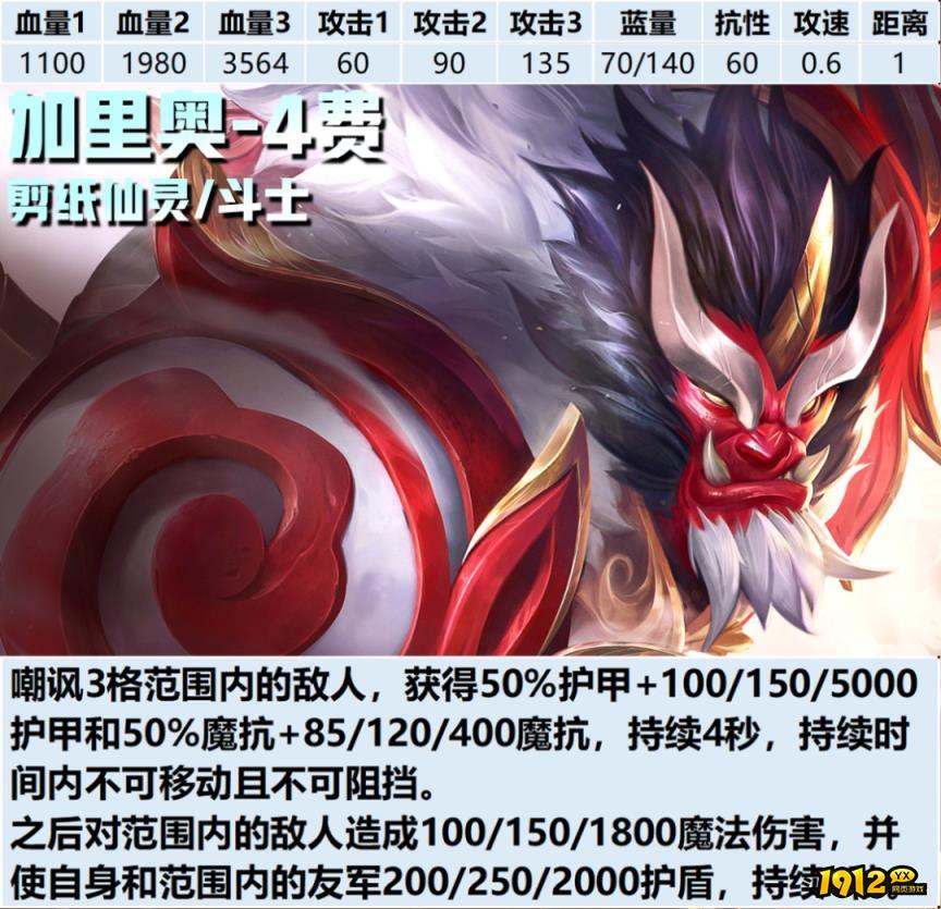 云顶之弈S11加里奥技能是什么 S11加里奥技能介绍