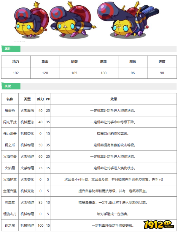 洛克王国炮仗小金刚技能是什么 洛克王国炮仗小金刚技能介绍