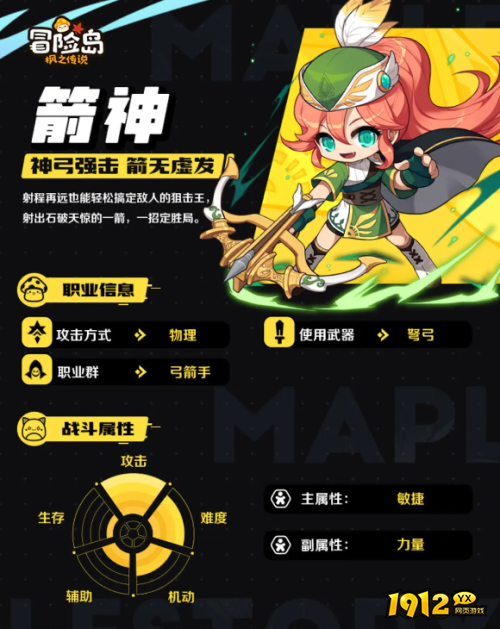 冒险岛:枫之传说箭神职业怎么样 冒险岛:枫之传说箭神职业介绍