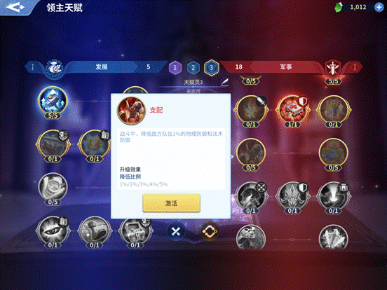  战火与永恒军事天赋，策略制胜关键