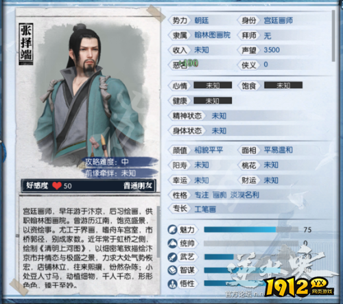 逆水寒张择瑞npc怎么样 逆水寒张择瑞npc介绍