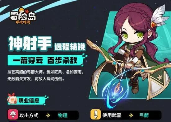 冒险岛枫之传说神射手怎么样 冒险岛枫之传说神射手职业介绍