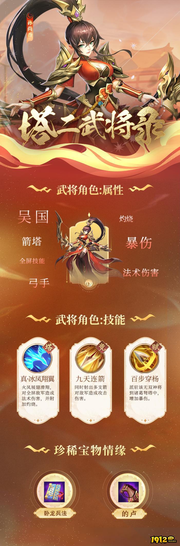 《塔王之王2》孙尚香怎么玩 孙尚香玩法介绍
