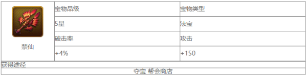 大主宰禁仙宝物如何获取 大主宰禁仙宝物获取攻略