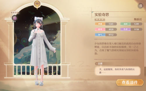 无限暖暖实验奇思套装外观怎么样 无限暖暖实验奇思套装外观一览